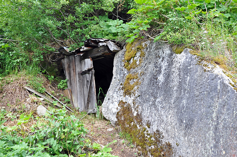 Entrance to an old mine