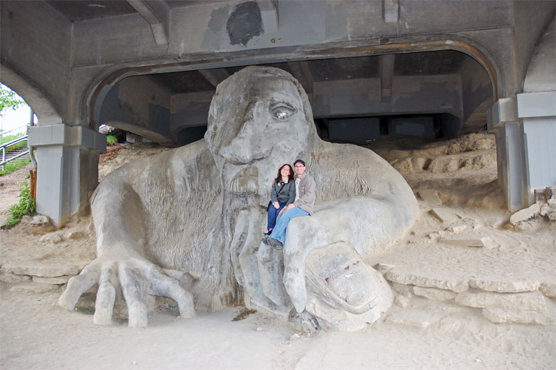 Charlotte-and-I-hanging-out-with-the-Freemont-Troll.jpg