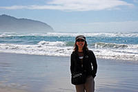 Charlotte at Cape Lookout beach.jpg
