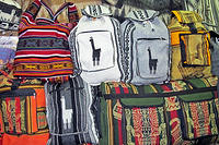 Llama backpacks