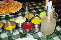 I had to try the local drink Pisco Sour which is like a sour margherita.jpg