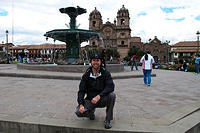 Brian in the Plaza De Armas.jpg