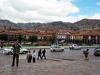 Here I am taking these gallery pictures in the Plaza De Armas.jpg