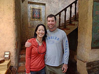 Brian with Donna, a nice girl we met on the tour who is from Vancouver BC.jpg