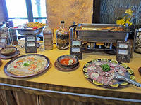 Some of the buffet options.jpg