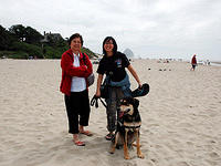Charlotte, Mom, and Mulder at Cannon Beach.jpg