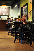 Studying at the Wandering Goat coffee shop in Eugene.jpg