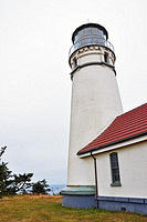 The Cape Blanco lighthouse