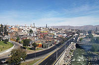 Arequipa is the second biggest city in Peru with a population just under 1 million