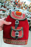 A cool backpack puruse I thought Charlotte might like