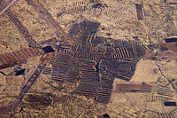 Not the Nazca lines, just agricultural lines