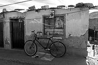 Black and White version of the bike picture