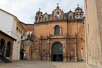 Entrance to the Cusco Cathedral which was amazing inside.jpg