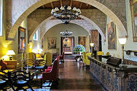 Inside the very nice and expensive hotel monasterio, we just dropped in for a photo.jpg