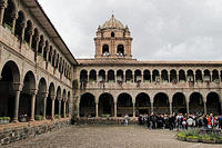 The Santa Domingo church was built on the Inca Temple of the Sun site.jpg