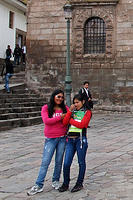 These two girls were selling art photos in the plaza.jpg